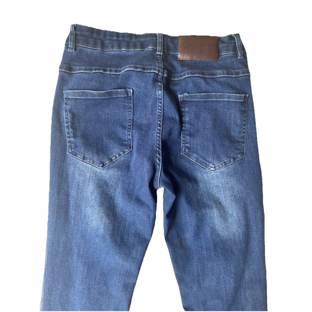 Tailored Athlete Premium Stretch Jeans Mens 32x32 Jeans Slim Denim - Picture 3 of 9